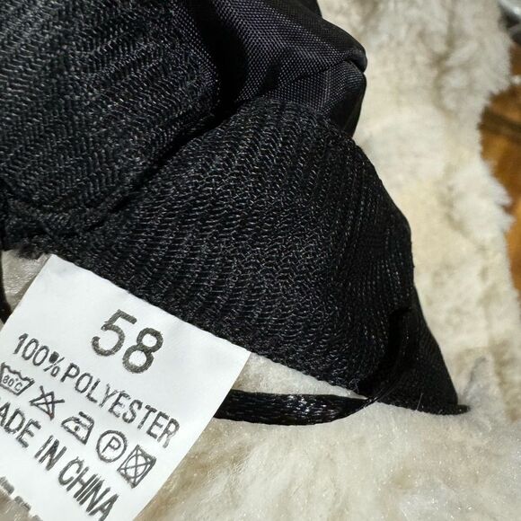 Fur Furry Fuzzy Teddy Bear Patchwork Immune Bucket Hat - Picture 7 of 8